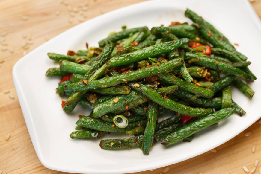 Stir fried green beans